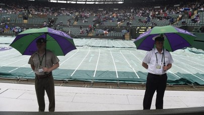 Wimbledon: Ulewa przerwała turniej. Mecz Agnieszki Radwańskiej przełożony