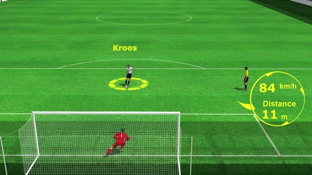 Ruch Niemców i pierwszy karny zaliczony. Toni Kroos zdobywa punkt dla reprezentacji.