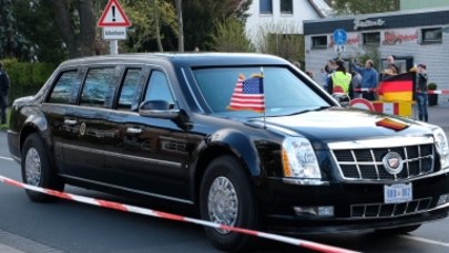 Waży 8 ton i spala 30 litrów paliwa na 100 km - "bestia", którą Obama będzie jeździł po Warszawie