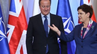 Beata Szydło rozmawiała z brytyjskim premierem o atakach na Polaków 