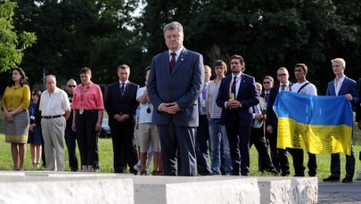 Prezydent Ukrainy oddał hołd ofiarom zbrodni wołyńskiej