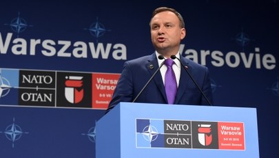 Andrzej Duda: Decyzje szczytu NATO mają znaczenie historyczne
