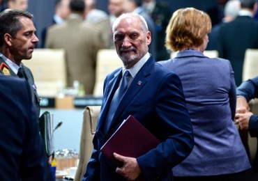 Macierewicz: Cztery incydenty z udziałem dronów w czasie szczytu NATO