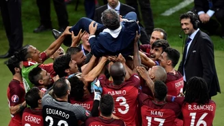 Portugalia - Francja 1-0 po dogrywce. Radość mistrzów Europy. Galeria