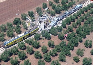 Czołowe zderzenie pociągów we Włoszech. Wielu zabitych i rannych