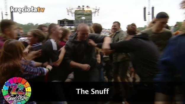 Fragment koncertu zespołu The Snuff na 22 Przystanku Woodstock.