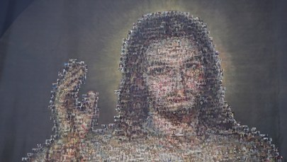 ŚDM: W Krakowie wystawiono obraz Jezusa ze zdjęć selfie