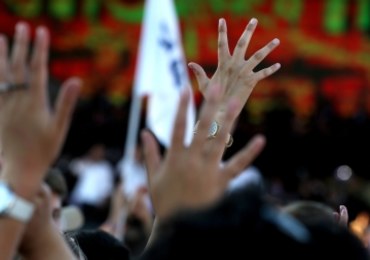 ŚDM: Tłumy na koncercie "Jednego Serca, jednego Ducha" w Krakowie