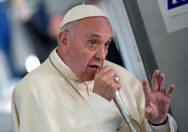 Papież Franciszek w samolocie: Nie lubię, kiedy mówi się, że młodzi mówią głupoty