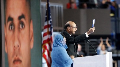 Trump zaatakował rodziców muzułmańskiego oficera. Ostro zareagował na to b. rywal Obamy