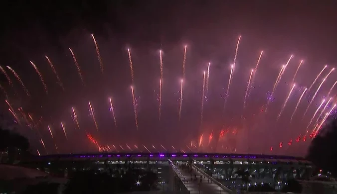 Rio 2016. Otwarcie igrzysk. Niesamowity pokaz fajerwerków