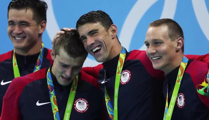 Dziewiętnasty złoty medal Phelpsa na Igrzyskach Olimpijskich