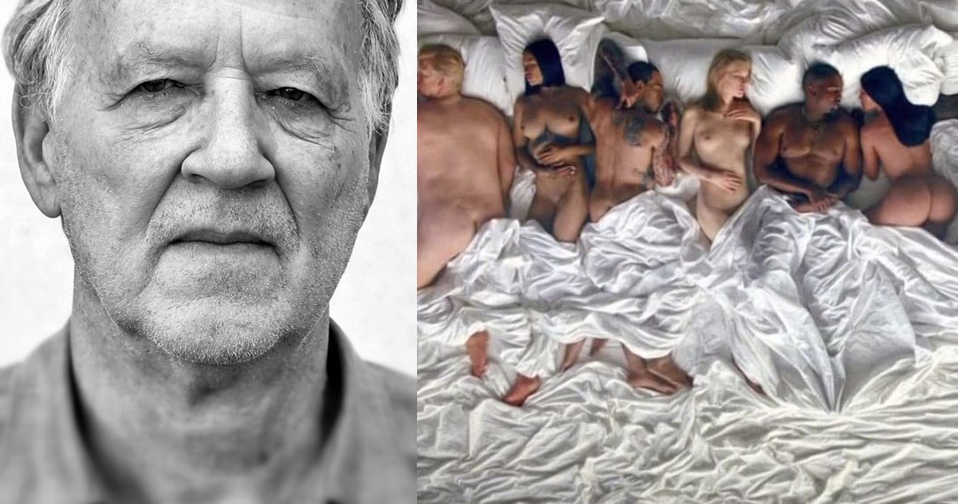 Najgłośniejszy teledysk ostatnich tygodni - "Famous" Kanye'a Westa - obejrzał także Werner Herzog. Niemiecki reżyser pokusił się o rzeczową analizę kontrowersyjnego dzieła, które odnotowało na YouTubie ponad 13 milionów odtworzeń.