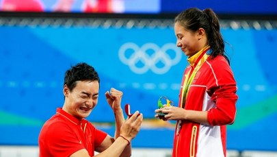 Rio 2016. Chińska skoczkini do wody zdobyła medal... i narzeczonego