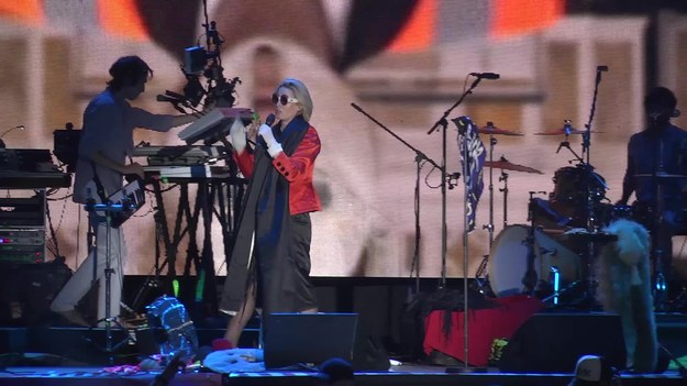 Fragment koncertu Róisín Murphy podczas Kraków Live Festival