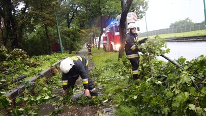 Nawałnice nad Polską. Strażacy interweniowali ponad 300 razy