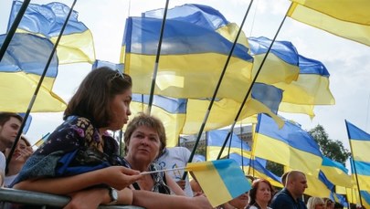Ukraina świętuje 25 lat niepodległości. Duda na obchodach jako jedyna głowa zagranicznego państwa