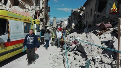 We Włoszech wciąż niespokojnie. Silne wstrząsy wtórne w Amatrice