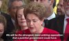 Reakcja Rousseff na impeachemnt po głosowaniu brazylijskiego senatu