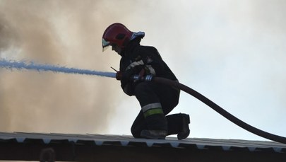 Pożar w centrum Zakopanego. Zapalił się budynek niedaleko Krupówek