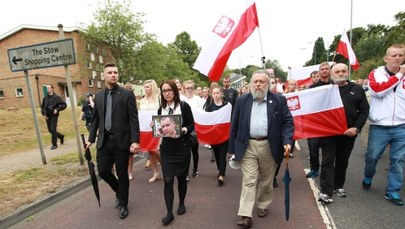 Zabójstwo Polaka w Harlow. Ulicami miasta przeszedł marsz milczenia