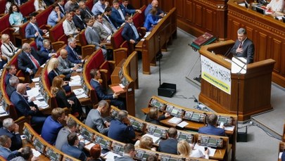 Parlament Ukrainy potępił decyzję Polski ws. zbrodni wołyńskiej. "To upolitycznianie historii"