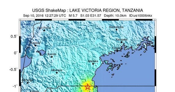 Kilka osób zginęło na skutek trzęsienia ziemi, które nawiedziło północno-zachodnią Tanzanię - poinformował urząd prezydenta Tanzanii Johna Magufulego. Lokalna gazeta podała, że jest 10 ofiar śmiertelnych. 