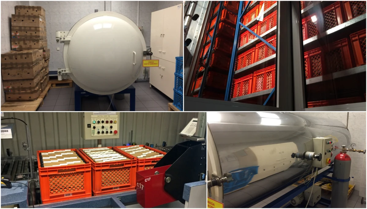 Ponad 2,3 mln woluminów ma w swoich zbiorach Biblioteka Śląska w Katowicach. To książki, czasopisma, rękopisy, materiały kartograficzne, grafiki, fotografie, płyty itp. Wszystko to kryje się w dziesięciopiętrowym gmachu. Zwykły czytelnik nie wszędzie może wejść, a wiele najcenniejszych pozycji może obejrzeć wyłącznie w postaci kopii albo tylko na miejscu, w czytelni. Za strefą ogólnodostępną kryje się ogromne zaplecze z bardzo ciekawymi zakamarkami.