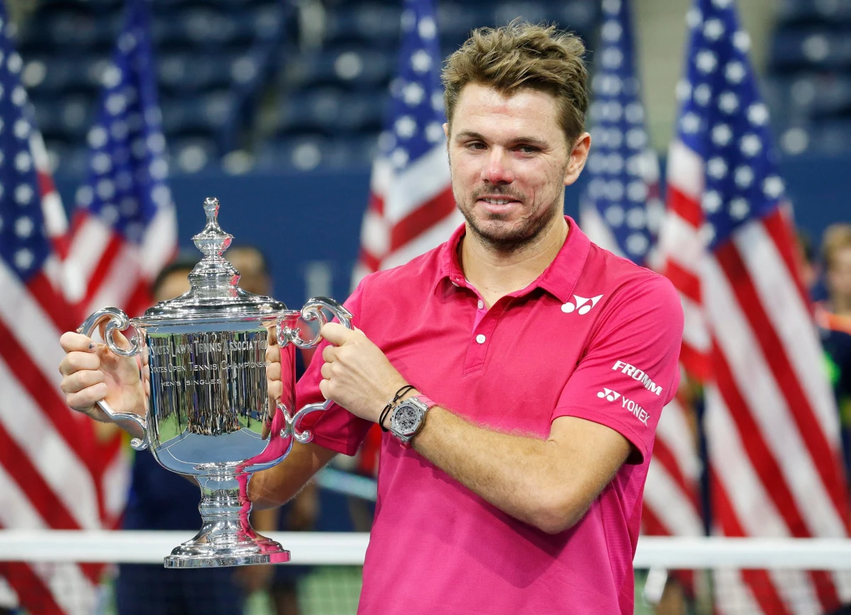 Rozstawiony z "trójką" Stan Wawrinka pokonał broniącego tytułu lidera rankingu tenisistów Serba Novaka Djokovica 6:7 (1-7), 6:4, 7:5, 6:3. Szwajcar po raz pierwszy w karierze zwyciężył w Nowym Jorku, a po raz trzeci triumfował w imprezie wielkoszlemowej. Spotkanie obu panów trwało ponad trzy godziny. 