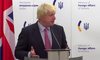 Johnson na Ukrainie: Konieczne wypełnienie umowy zawartej w Minńsku
