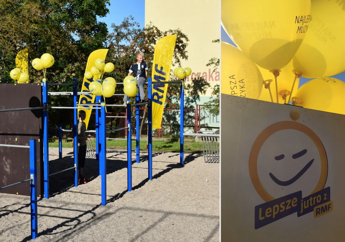 Trzeci finał akcji Lepsze Jutro z RMF FM! Na ten moment młodzież z olsztyńskiego Domu Dziecka czekała z niecierpliwością od początku wakacji! Wtedy to - w ramach projektu - rozpoczęliśmy remont zalanej i zniszczonej sali do rehabilitacji i łazienek. Dzieci i młodzież z Olsztyna mogą teraz korzystać także z rozbudowanej strefy sportowej: siłowni, nowoczesnego zestawu do kalisteniki i... żółtych rowerów od RMF FM! Do tej pory w ramach naszej akcji uroczyście otworzyliśmy strefy edukacyjno-sportowe przy przedszkolu w Dobroszycach i szkole w Zagórzu.
