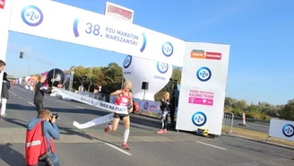 38. PZU Maraton Warszawski. Ewa Jagielska i Łukasz Oskierko wygrali Bieg na Piątkę