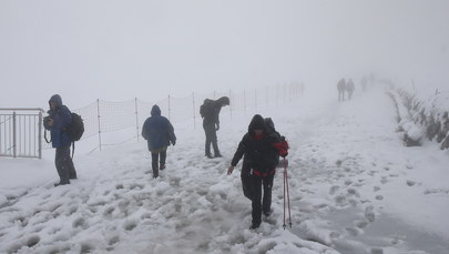 Śnieg w Tatrach