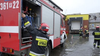Alarm powodziowy w Jaśle. W całym województwie blisko 200 interwencji strażaków