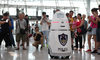 Policyjny robot na chińskim lotnisku