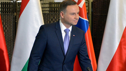 Andrzej Duda po szczycie prezydentów V4: Chcemy mówić jednym głosem w najważniejszych sprawach