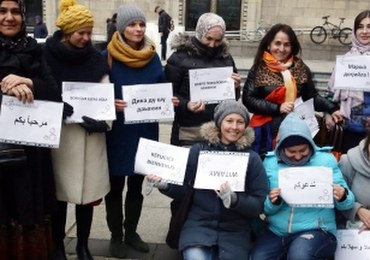 Manifestacja w Warszawie: "Uchodźcy mile widziani"