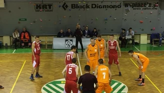 R8 Basket AZS Politechnika Kraków - TS Wisła Kraków 90:75 w II lidze koszykarzy