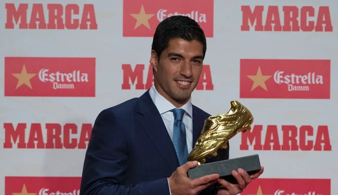 Luis Suarez odebrał "Złotego Buta": Chcę zakończyć karierę w Barcelonie