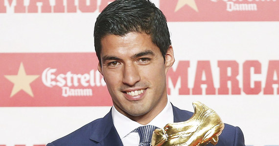 Luis Suarez otrzymał Złoty But - nagrodę przyznawaną corocznie strzelcowi najwyższych lig europejskich. W sezonie 2015/16 urugwajski napastnik Barcelony zdobył 40 bramek w hiszpańskiej ekstraklasie.