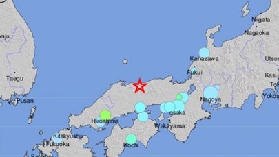 Silne trzęsienie ziemi w Japonii. Nie ma informacji o poszkodowanych