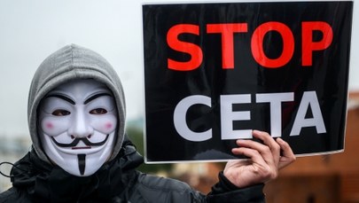 Protesty przeciwko CETA w Warszawie. "Polacy przeciw globalizacji"
