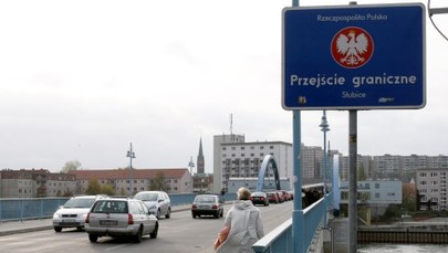 Most graniczny w Słubicach zamknięty dla samochodów