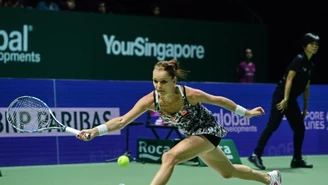 Agnieszka Radwańska - Angelique Kerber 2:6, 1:6 w półfinale WTA Finals