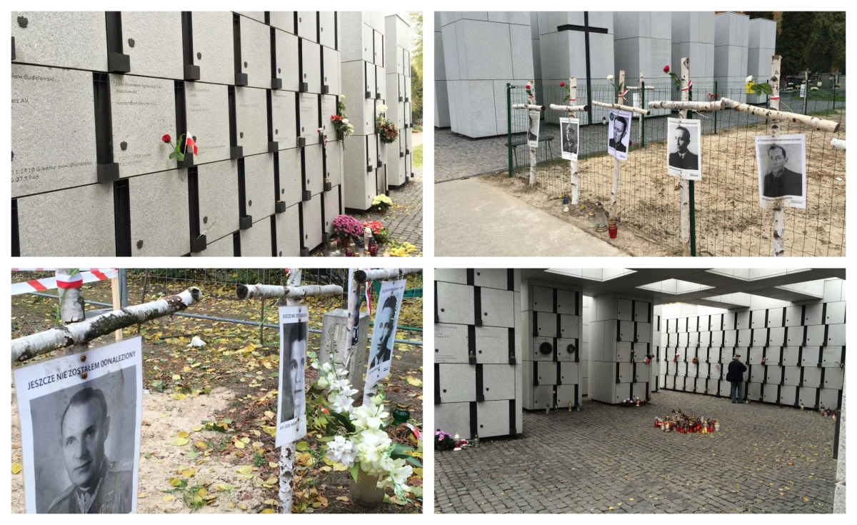 Ofiary i oprawcy obok siebie. Kilkadziesiąt metrów od siebie. Tak wygląda Łączka na warszawskich Powązkach. To miejsce, gdzie grzebano potajemnie ofiary terroru stalinowskiego, Żołnierzy Wyklętych. Potem chowano tam dygnitarzy PRL-u. "To ironia losu" - mówi Beata Sławińska z Fundacji Łączka. Do tej pory udało się zidentyfikować szczątki 35 Żołnierzy Wyklętych. Spoczęli w Panteonie Bohaterów.