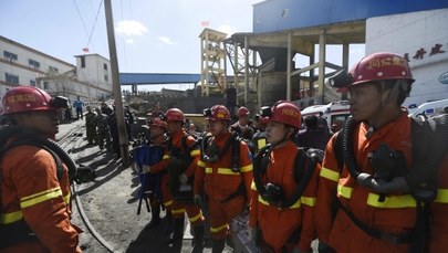 Chiny: 33 górników uwięzionych pod ziemią po wybuchu gazu w kopalni