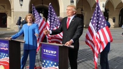 Wyjątkowe prawybory w Krakowie. Trump i Clinton z wosku na Rynku Głównym