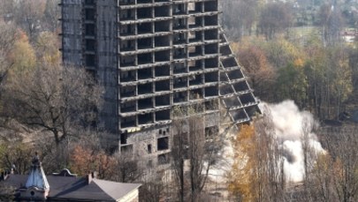 Wielki wybuch w Sosnowcu. Szkieletor znika z mapy miasta 