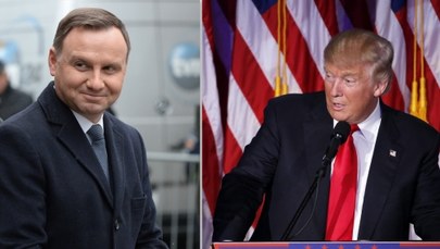 Spotkanie Donald Trump - Andrzej Duda możliwe wiosną
