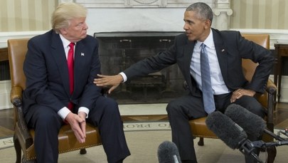 Donald Trump spotkał się z Barackiem Obamą w Białym Domu. "To były doskonałe rozmowy"